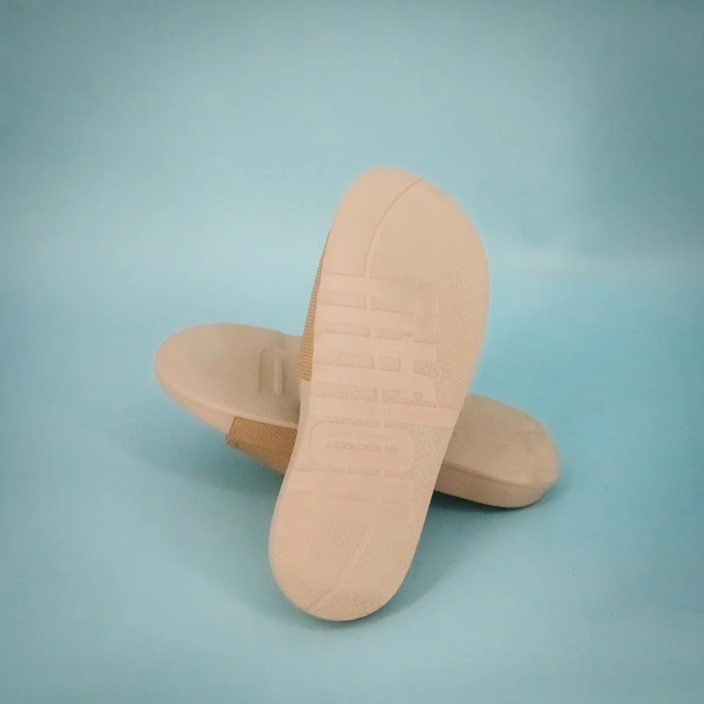 FitFlop Size 10 US Pink iCUSION Slides Slip On Strap Foam Synthetic Sandals